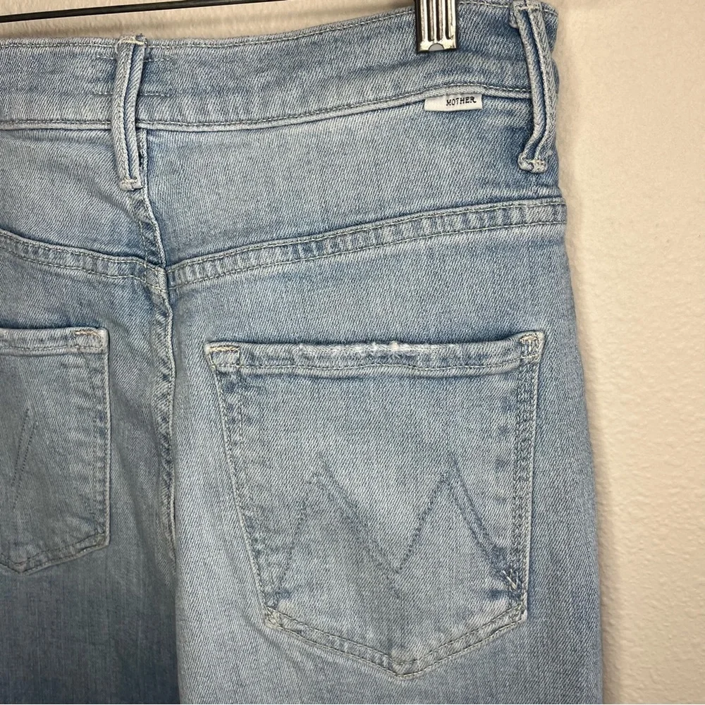 Mother Light Wash High Waisted Tunnel Vision Sneak Sippin’ Sweet Tea - Picture 10 of 16